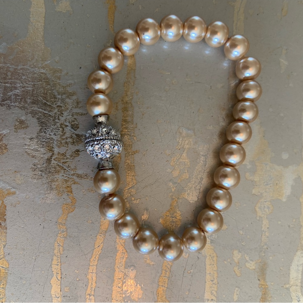 Faux Pearl Bracelet